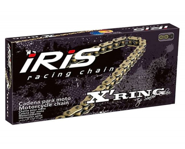 Cadena IRIS X-Ring 520 Reforzada con 112 Pasos - Rieju
