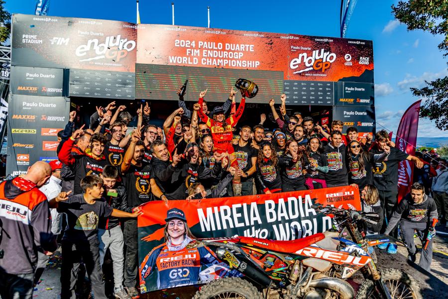 MIREIA BADIA SE CORONA CAMPEONA DEL MUNDO FIM DE ENDURO 2024