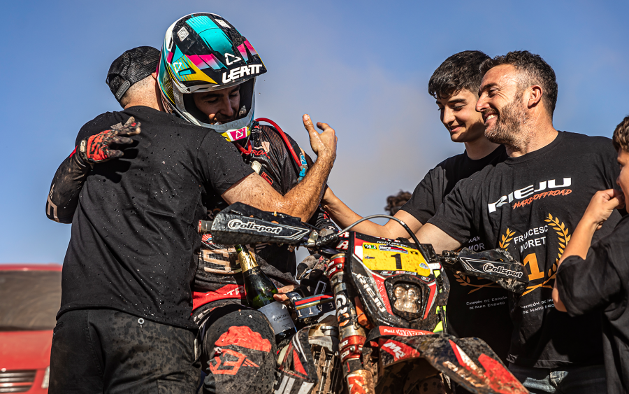 Francesc Moret and Rieju are proclaimed Spanish Hard Enduro Champions 2022! 