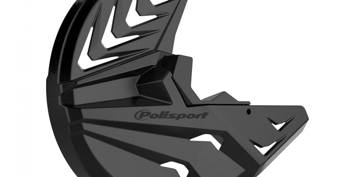 Polisport Disc and Bottom Fork Protector Black Rieju