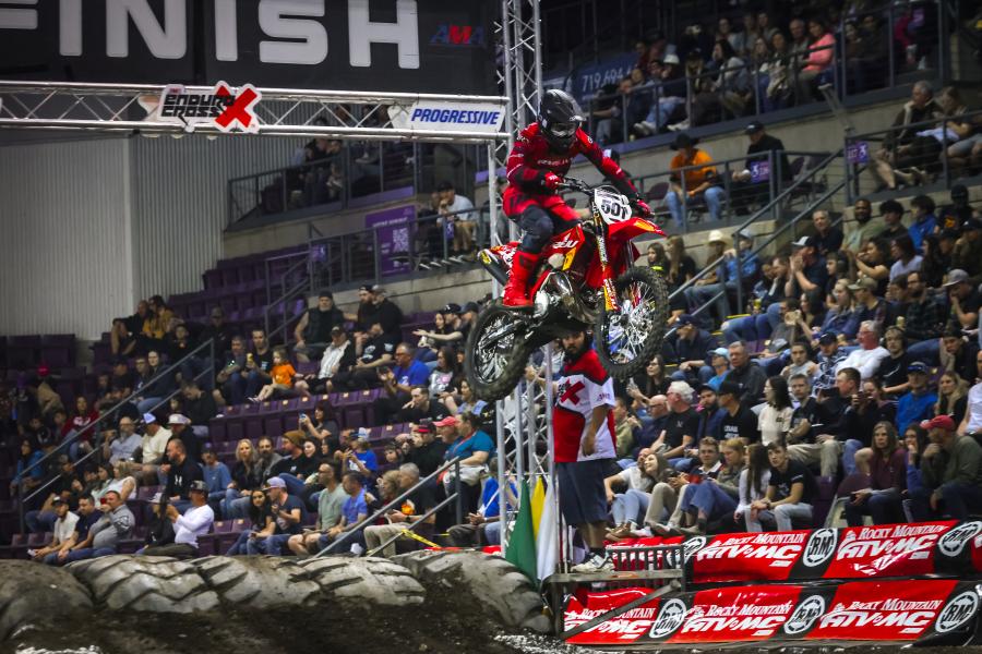 Dominik Olszowy excels in the first round of the AMA EnduroCross Series