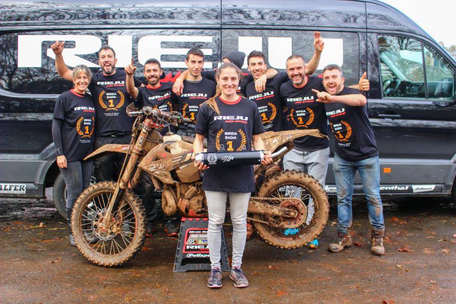 Mireia Badia and Rieju, Spanish Enduro Champions 2022!